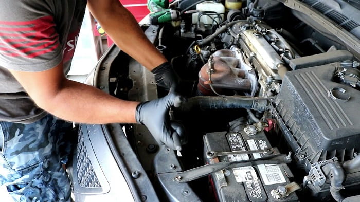 Hệ thống phun xăng là lỗi thường gặp trên xe Toyota Camry
