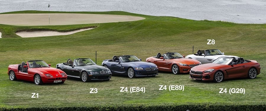 Các mẫu BMW dòng Z