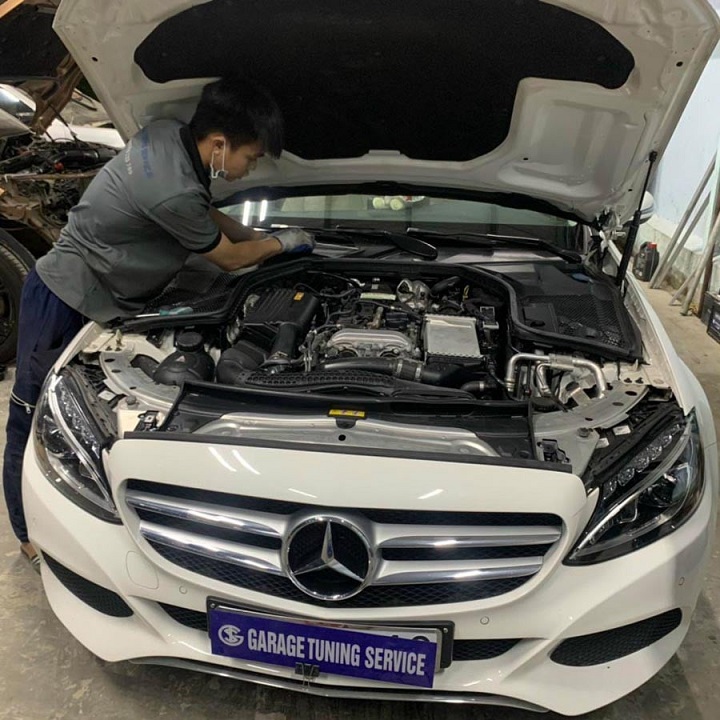 Gara sửa chữa hộp số xe Mercedes